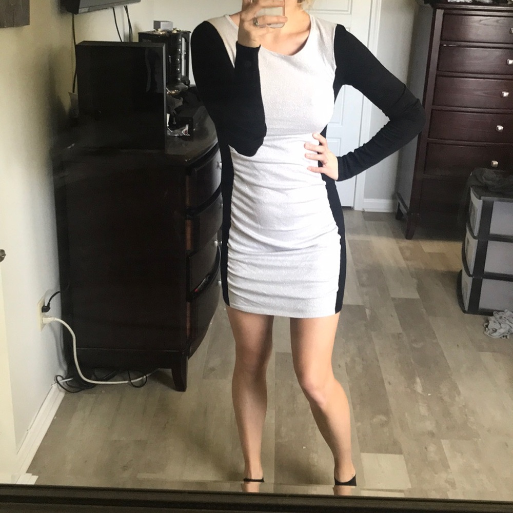 Express long sleeve dress
